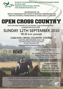 Open Cross Country 12th September 2010